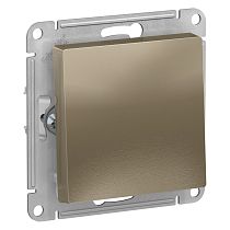 AtlasDesign Шампань Выключатель 1 клавишный сх.1, 10АХ Systeme Electric (Schneider Electric) AtlasDesign Шампань Выключатель 1 клавишный сх.1, 10АХ Systeme Electric (Schneider Electric)