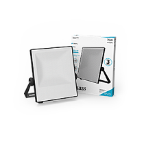 Прожектор светодиодный Gauss EVO 70Вт 6300lm IP65 6500К, IK07, черный