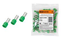 Наконечник-гильза Е6018 6мм2 с изолированным фланцем (100шт)  TDM