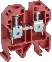 Клемма винтовая КВИ-10кв.мм красн.  IEK