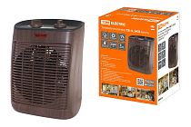 Тепловентилятор ТВ-4, "ЭКО", 2000 Вт, регул. мощн. (1200/2000 Вт), термостат, венге,  TDM