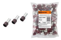 Наконечник-гильза Е35-16 35мм2 с изолированным фланцем (100шт)  TDM