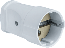 Розетка Navigator NCA-SK01-16A-E-WH переносная с заземлением белая