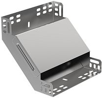 Угол для лотка вертикальный внутренний 90град. 200х50 с кр.  IEK Угол для лотка вертикальный внутренний 90град. 200х50 с кр.  IEK