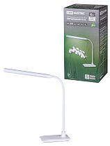 Светильник светодиодный настольный СН-28, 6 Вт, сенсор-диммер, 5000 К, 220 В, белый,  TDM