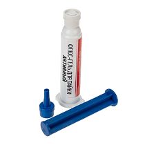 Флюс-гель для пайки REXANT, АКТИВНЫЙ, 12 мл, техно-шприц, блистер