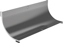 Крышка поворота плавный 90град тип В10 ESCA 400мм  IEK