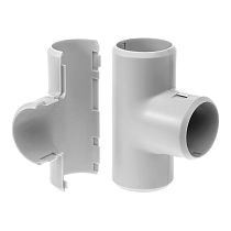 Тройник разборный серый д16 (5шт/500 шт уп/кор) Промрукав Тройник разборный серый д16 (5шт/500 шт уп/кор) Промрукав