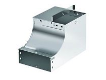 Угол  вертикальный внутренний, переходник CSSD 90 осн.200 H100 в комплекте с крепежными элементами и соединительными пластинами DKC