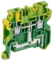 ARMAFIX Колодка клеммная CY4 PE винтовая 4мм2 проходная заземляющая Ex IEK