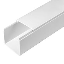 Кабель-канал белый двойной замок в п/э 60х60 (24м/уп) Промрукав