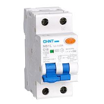 Дифференциальный автомат NB1L 1P+N C16 30mA тип A 6kA (36mm) (R) CHINT Дифференциальный автомат NB1L 1P+N C16 30mA тип A 6kA (36mm) (R) CHINT