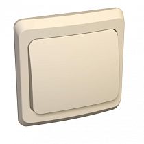 ЭТЮД скрытая установка Кремовый Выключатель 1 клавишный Systeme Electric (Schneider Electric)