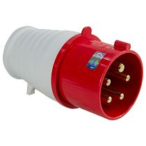 Вилка переносная TS-025 3P+PE+N 32А 400В IP44  ЭНЕРГИЯ