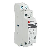 Контактор модульный КМ 16А 2NО (1 мод.) EKF PROxima Контактор модульный КМ 16А 2NО (1 мод.) EKF PROxima