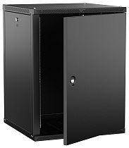 ITK LINEA W Шкаф настенный 15U 600х600мм дверь металл черный 2.0