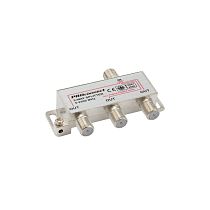 Делитель ТВ х 3 под F разъём 5-2500МГц СПУТНИК PROconnect