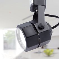 Трековый светильник ЭРА TR9-GU10 BK MR16 черный