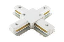 Коннектор Х-образный для шинопровода TLC-01-WH-X, белый,  TDM
