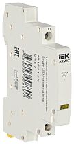 ARMAT Лампа индикаторная одинарная LED 12-48В AC/DC желтая IEK