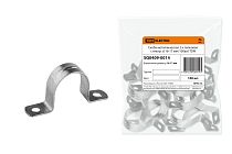 Скоба металлическая 2-х лапковая с внутр. d 16-17 мм (100шт)  TDM