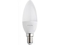 Светодиодная лампа Philips E14 6W = 60W нейтральный белый свет Ecohome