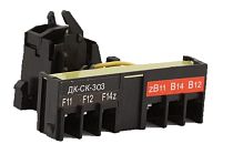 Контакт дополнительный и сигнальный правый ВА-302 3P DEKraft