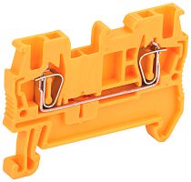 Клемма пружинная КПИ 2в-1.5 17.5А оранжевая  IEK