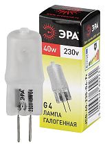 Лампа галогенная ЭРА G4-JCD-40W-230V-FR галоген, капсула, 40Вт, нейтральный, G4