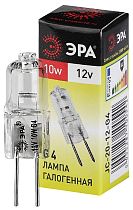 Лампа галогенная ЭРА G4-JC-10W-12V галоген, капсула, 10Вт, нейтральный, G4