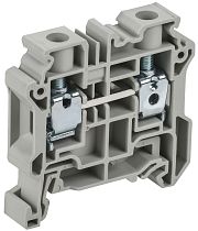 ARMAFIX Колодка клеммная CY10 винтовая 10мм2 проходная серая Ex IEK