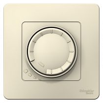 Blanca скрытая установка Молочный Светорегулятор (диммер) поворотно-нажимной 400Вт Systeme Electric (Schneider Electric)