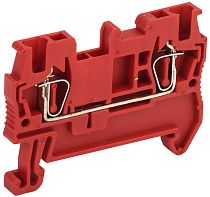 Клемма пружинная КПИ 2в-1.5 17.5А красная  IEK