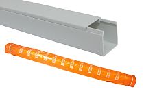 Кабель-канал 60х60 белый  (18 м) для кондиционеров TDM