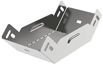 ESCA 3 Поворот вертикальный внутренний 90град 50х100-0,6 IEK