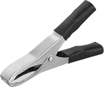 Зажим ОНЛАЙТ 80 862 OAC-50A-98-B25 (крокодил,черный, 50 А)