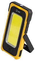 Светодиодный фонарь ЭРА Рабочие Практик RA-811 ручной аккумуляторный 15 Вт COB powerbank солнечная батарея магнит