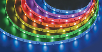 Лента светодиодная Navigator NLS-5050RGB30-7.2-IP20-12V-Pro R5 7.2Вт/м уп. 5м Лента светодиодная Navigator NLS-5050RGB30-7.2-IP20-12V-Pro R5 7.2Вт/м уп. 5м