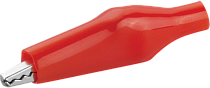Зажим ОНЛАЙТ 80 872 OAC-5A-40-R25 (крокодил,красный, 5 А)
