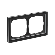 ARTGALLERY PURE 2-постовая РАМКА, МАТОВОЕ ОРГАНИЧЕСКОЕ СТЕКЛО ЧЕРНЫЙ