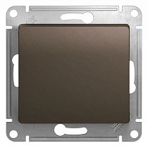 Glossa Шоколад Выключатель 1 клавишный сх.1, 10AX Systeme Electric (Schneider Electric) Glossa Шоколад Выключатель 1 клавишный сх.1, 10AX Systeme Electric (Schneider Electric)