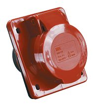 Розетка встраиваемая ССИ-414 3Р+Е 16А 380-415В IP44  IEK