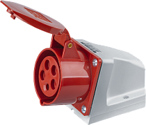 Розетка NCA-SR115-16-380 стационарная наружная 16А 3P+N+PE IP44 Navigator