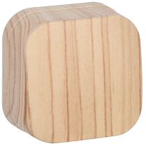 Выключатель одноклавишный для открытой установки ВС20-1-0-ХС 10А GLORY сосна  IEK