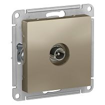 AtlasDesign Шампань Розетка TV оконечная 1DB Systeme Electric (Schneider Electric) AtlasDesign Шампань Розетка TV оконечная 1DB Systeme Electric (Schneider Electric)