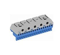 Клеммник самозажимной N17х4+5х25мм ZK175B 1 7.23 36.15 ABB