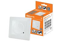 Датчики движения микроволновые ДДМ-05В 5,8ГГц, 1200Вт, 10-720с, 5-15м, 3+лк, 180гр, IP20, TDM Датчики движения микроволновые ДДМ-05В 5,8ГГц, 1200Вт, 10-720с, 5-15м, 3+лк, 180гр, IP20, TDM