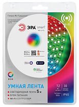 Комплект светодиодной ленты ЭРА 5050-30-RGB-IP65-Wifi-5m (12V) с Wifi контроллером  ЭРА 5050-30-RGB-IP65-Wifi-5m (12V)