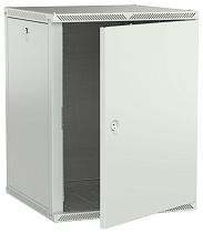 ITK LINEA W Шкаф настенный 15U 600х600мм дверь металл серый 2.0