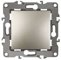 Выключатель ЭРА 12 12-1108-04 10А 250В шампань промежуточный перекрёстный